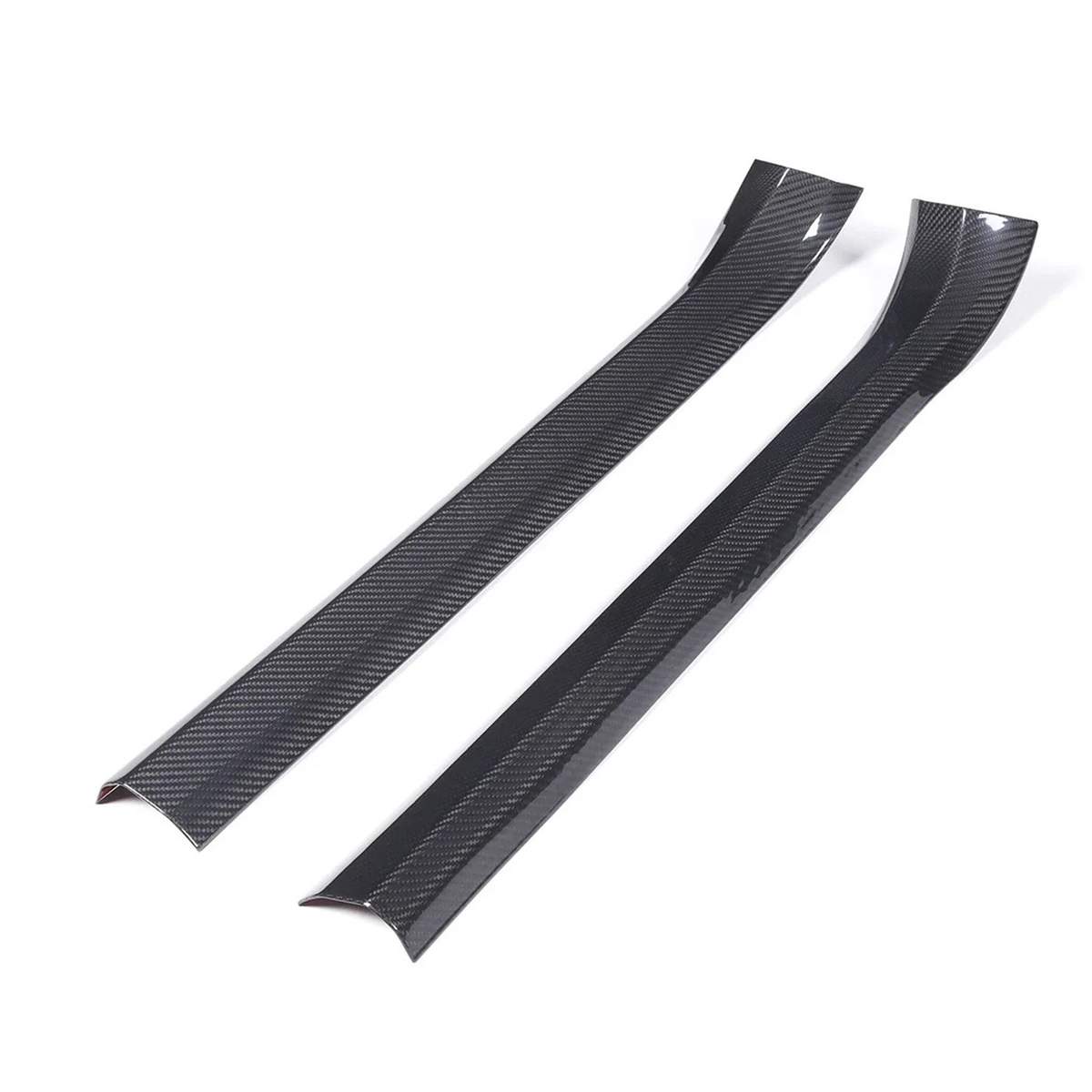 Carbon Fiber Interior Door Sill Trim Cover for Chevrolet Corvette C7
