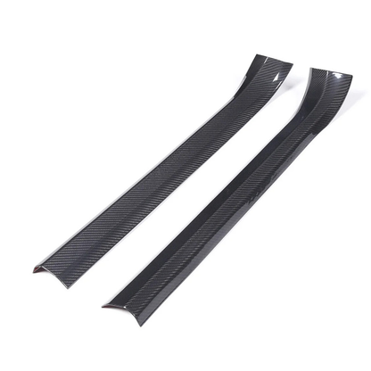 Carbon Fiber Interior Door Sill Trim Cover for Chevrolet Corvette C7