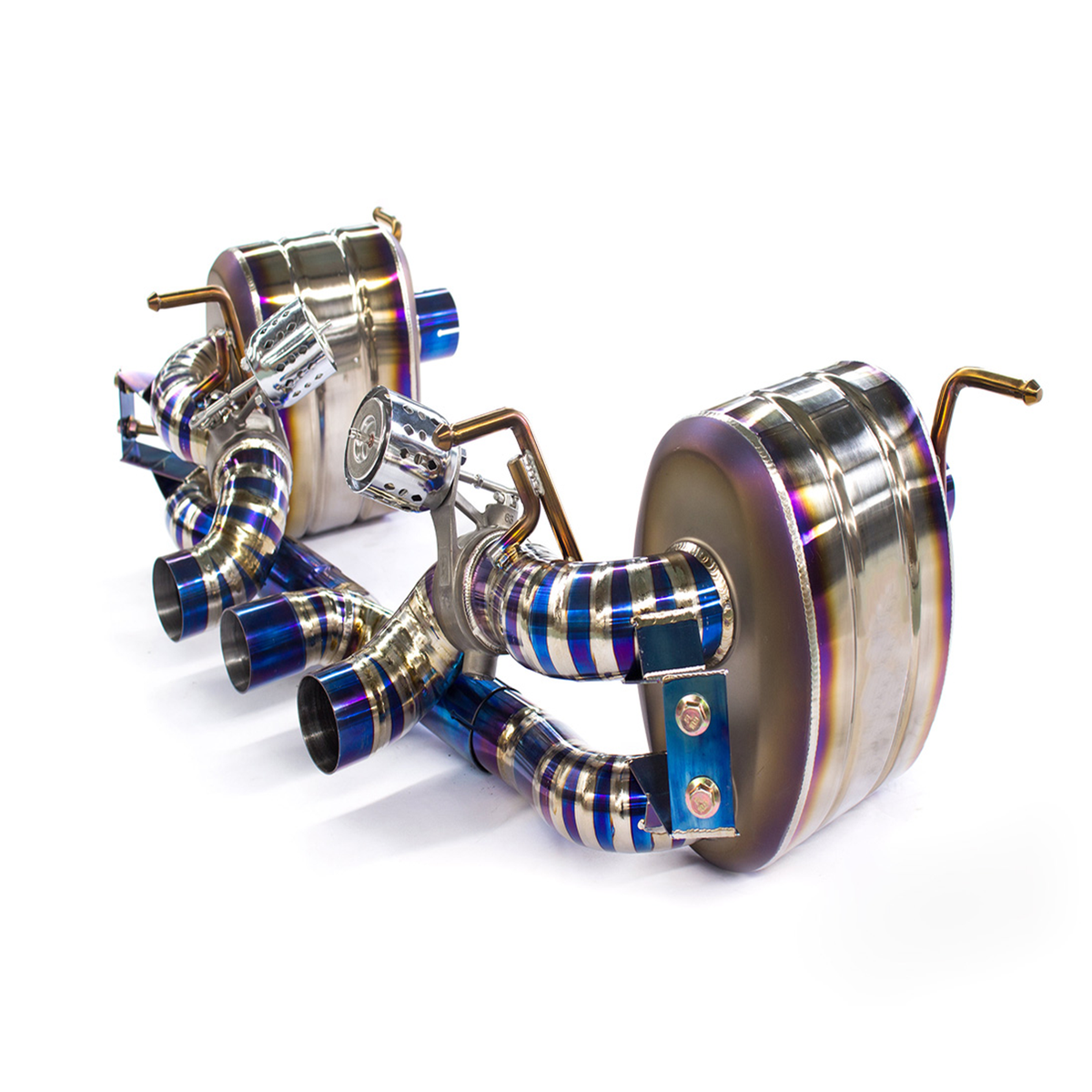 Performance Catback Exhaust System with Valve Control and Downpipes for Ferrari 488 GTB and 488 Pista 3.9L V8
