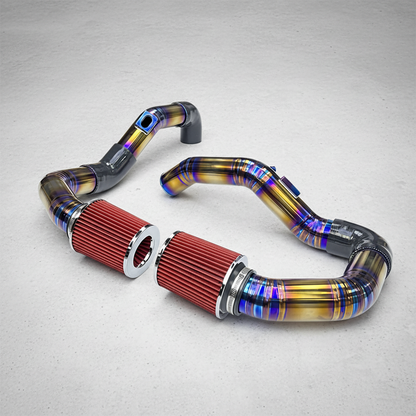 Titanium Air Intake System Complete Upgrade Kit for BMW F80 M3 F82 M4 S55