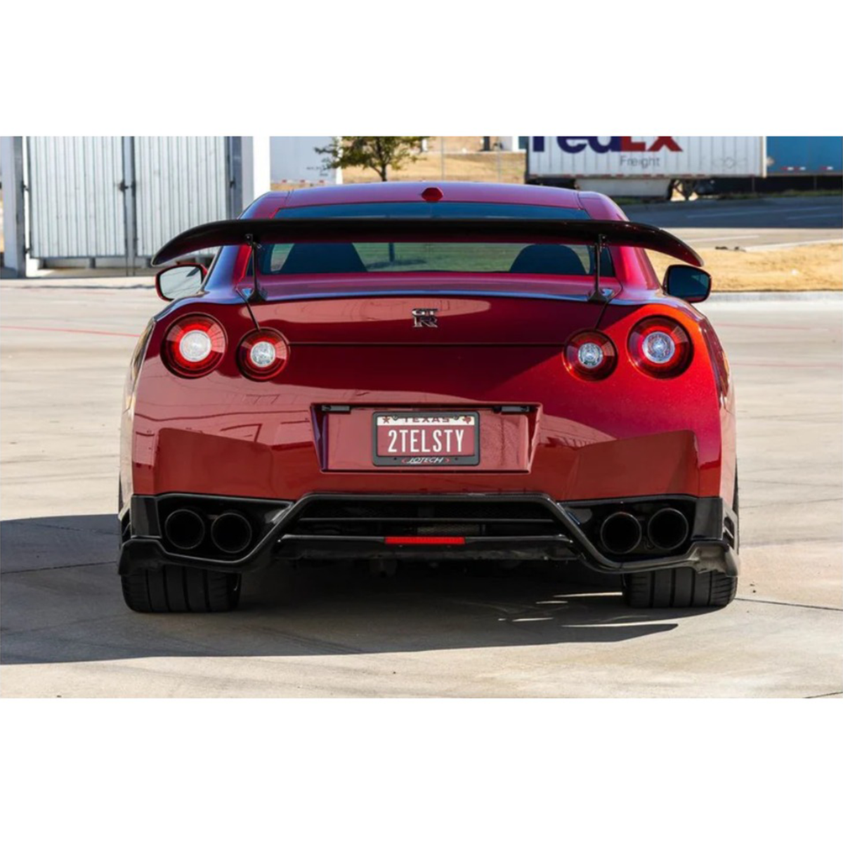 Carbon Fiber Front Grille Trim Cover for Nissan GT R R35