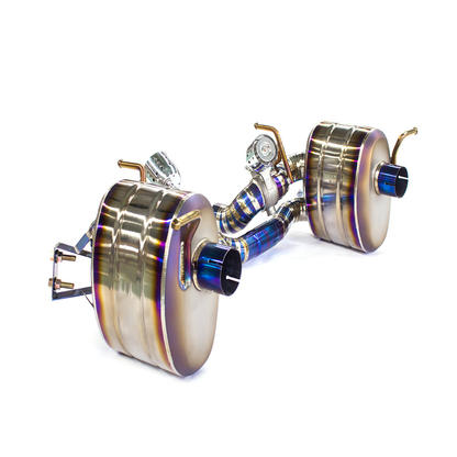 Performance Catback Exhaust System with Valve Control and Downpipes for Ferrari 488 GTB and 488 Pista 3.9L V8