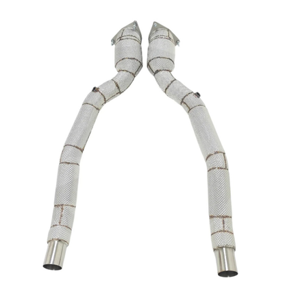 Exhaust Downpipe w Heat Shield for Ferrari F12 Berlinetta Ferrari 812 Superfast Ferrari FF