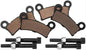 Twin Power X-Stop Sintered Brake Pads - HD6022ACU7