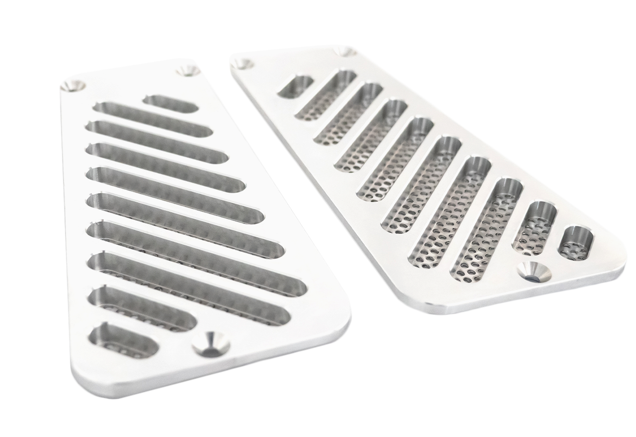 Door Jamb Vent For 1988 - 1998 Chevy OBS Truck  Polished