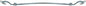 United Pacific 1930-32 Ford Dropped Headlight Bars - A6222