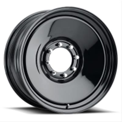 U.S. Wheel 65 Series Rat Rod Gloss Black Wheels - 659834