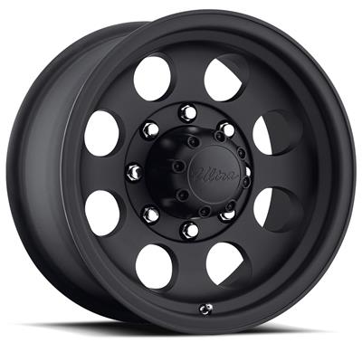 Ultra Wheel 164 Series Matte Black Wheels - 1645883B