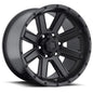 Ultra Wheel 195 Crusher Satin Black Wheels - 1957883SB