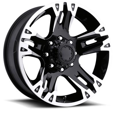 Ultra Wheel 234/235 Maverick Gloss Black with Diamond-Cut Accents Wheels - 2352985B