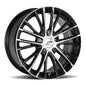 Ultra Wheel Platinum Luxury 437 Genesis Gloss Black with Diamond-Cut Face Wheels - 4376710UX35