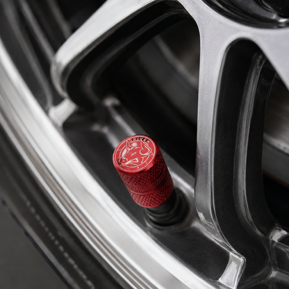 BBP® Red Valve Stem Caps 2500 ENTRIES