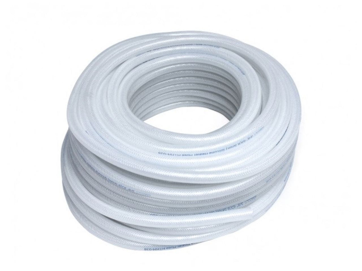 HPS High Temp 5/8" ID (16mm) Reinforced Silicone Heater Hose Clear
