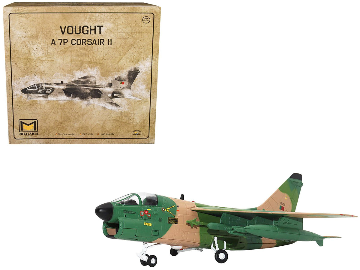Vought A-7P Corsair II Attack Aircraft "Portugal" 1/72 Diecast Model by Militaria Die Cast  free shipping USA