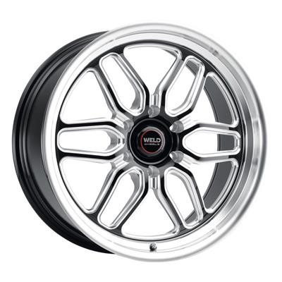 Weld Performance Laguna 6 Drag Gloss Black Wheels - S15300084P38