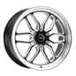 Weld Performance Laguna 6 Drag Gloss Black Wheels - S15300084P38