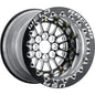 Weld Racing Tuner Import Drag Black Center Polished Shell Single Beadlock Wheels - 778B50715F