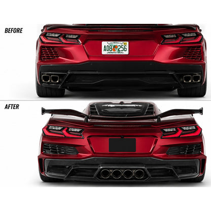 F1 Z06 Carbon Fiber Conversion Kit for Chevrolet Corvette C8 1LT 2LT 3LT