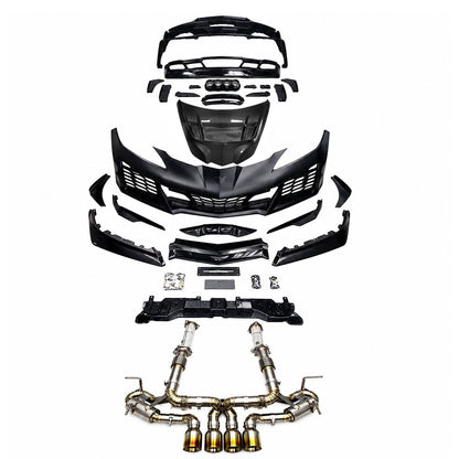 F1 Z06 Carbon Fiber Conversion Kit for Chevrolet Corvette C8 1LT 2LT 3LT