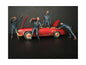 Zombie Mechanics 4 Piece Figurine Set "Got Zombies??" for 1/24 Scale Models by American Diorama  free shipping USA